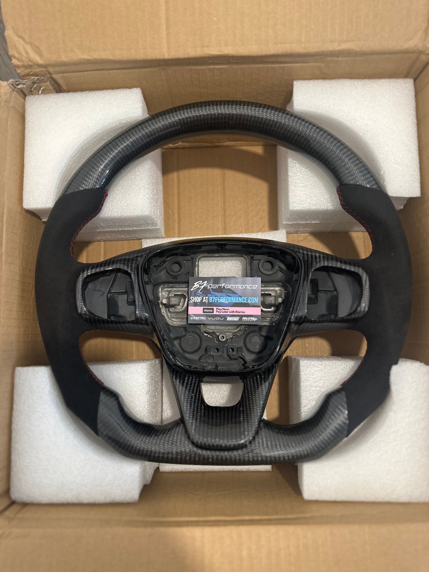 ANY VEHICLE CUSTOM CARBON FIBRE STEERING WHEEL